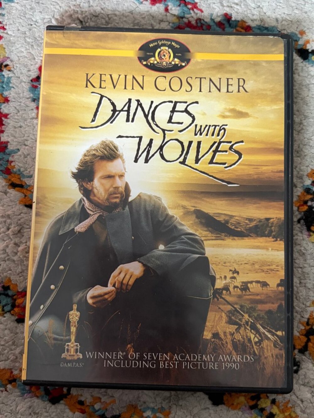 Dances with Wolves Kevin Costner Western DVD Movie Classic